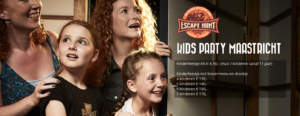 Kinderfeestje Maastricht met escape room